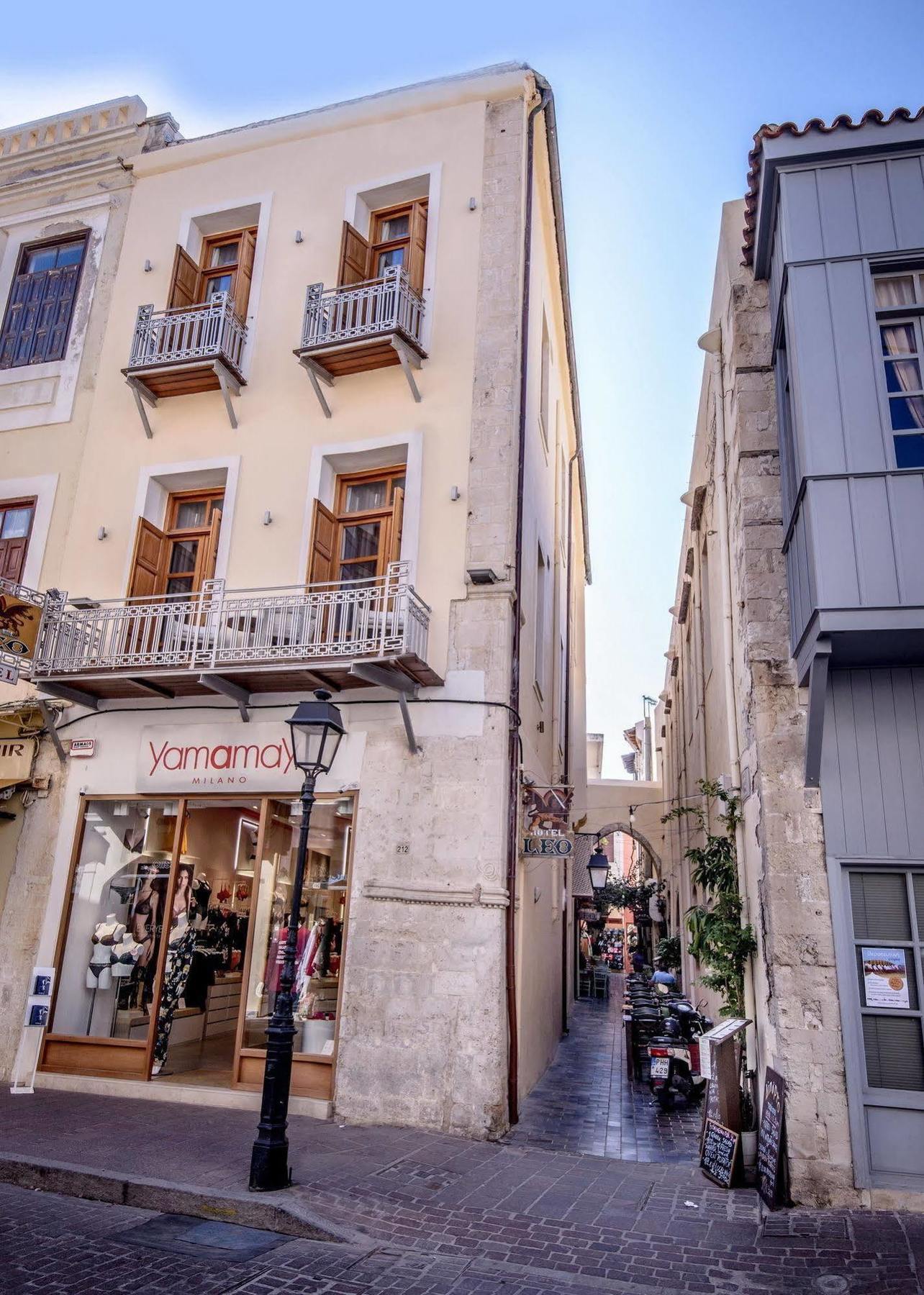 Leo Hotel Rethymno  ภายนอก รูปภาพ