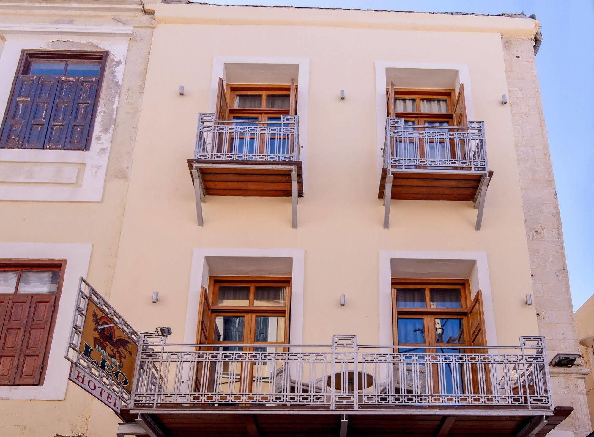 Leo Hotel Rethymno  ภายนอก รูปภาพ